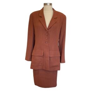 Henri Bendel Vintage 80’s Wool Three Piece Suit